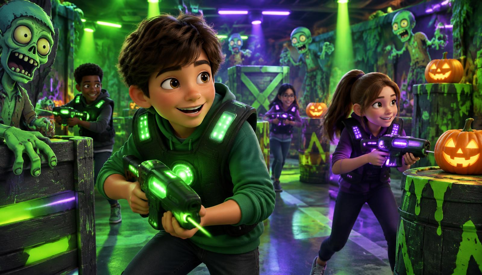 Halloween Laser Tag in Naas