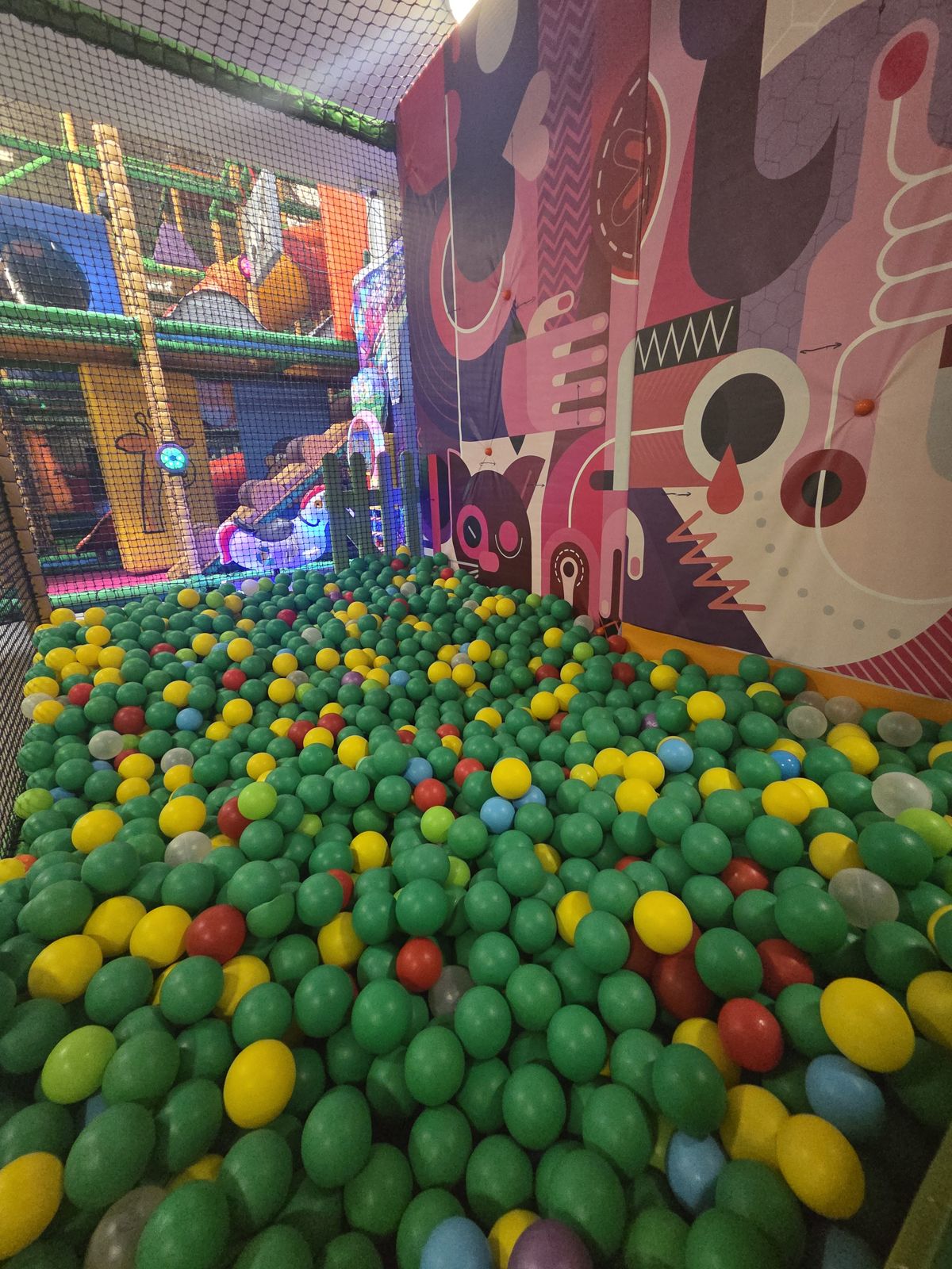 Under-4s toddler area at Jungle Den Naas