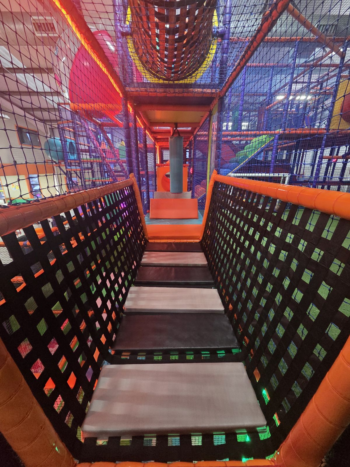 Junior play frame at Jungle Den Newbridge