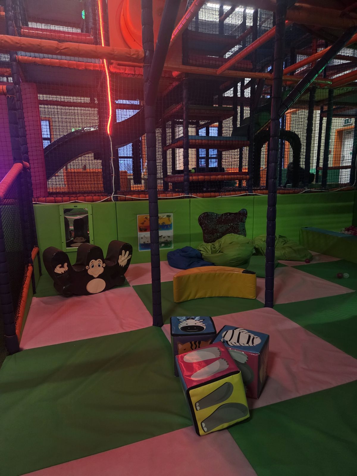 Toddler area at Jungle Den Newbridge