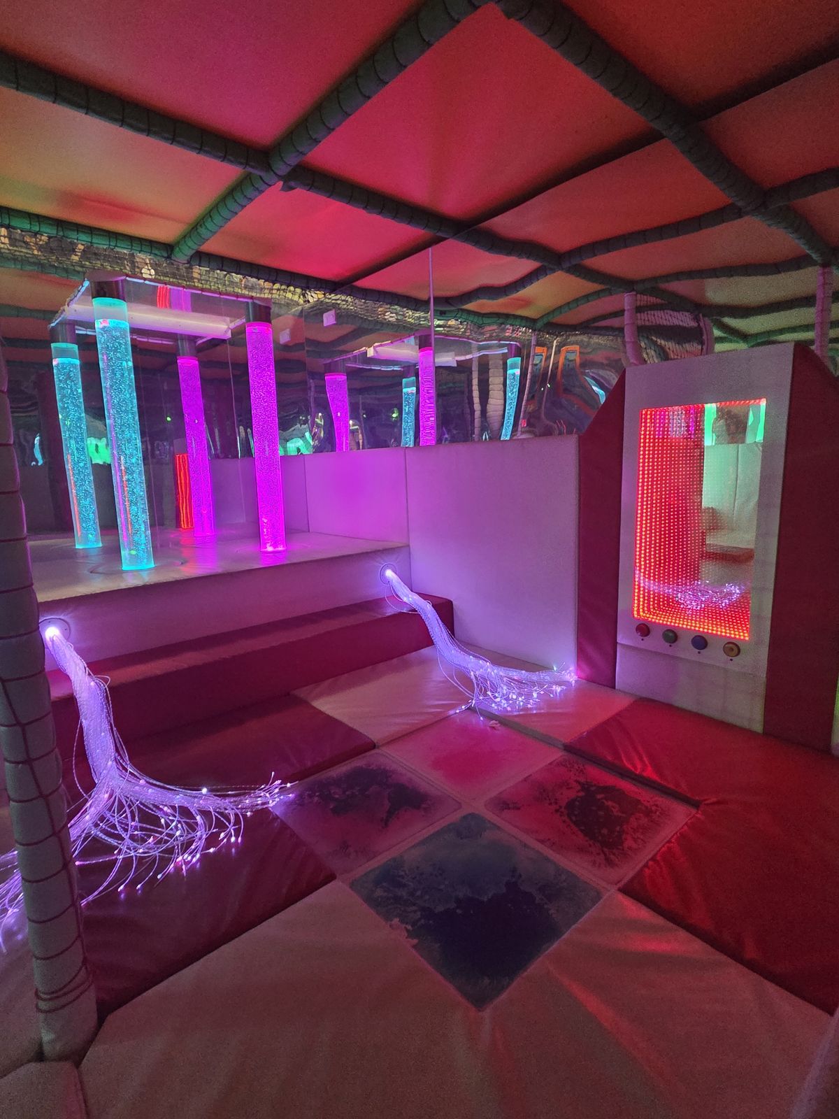 Sensory room at Jungle Den Naas
