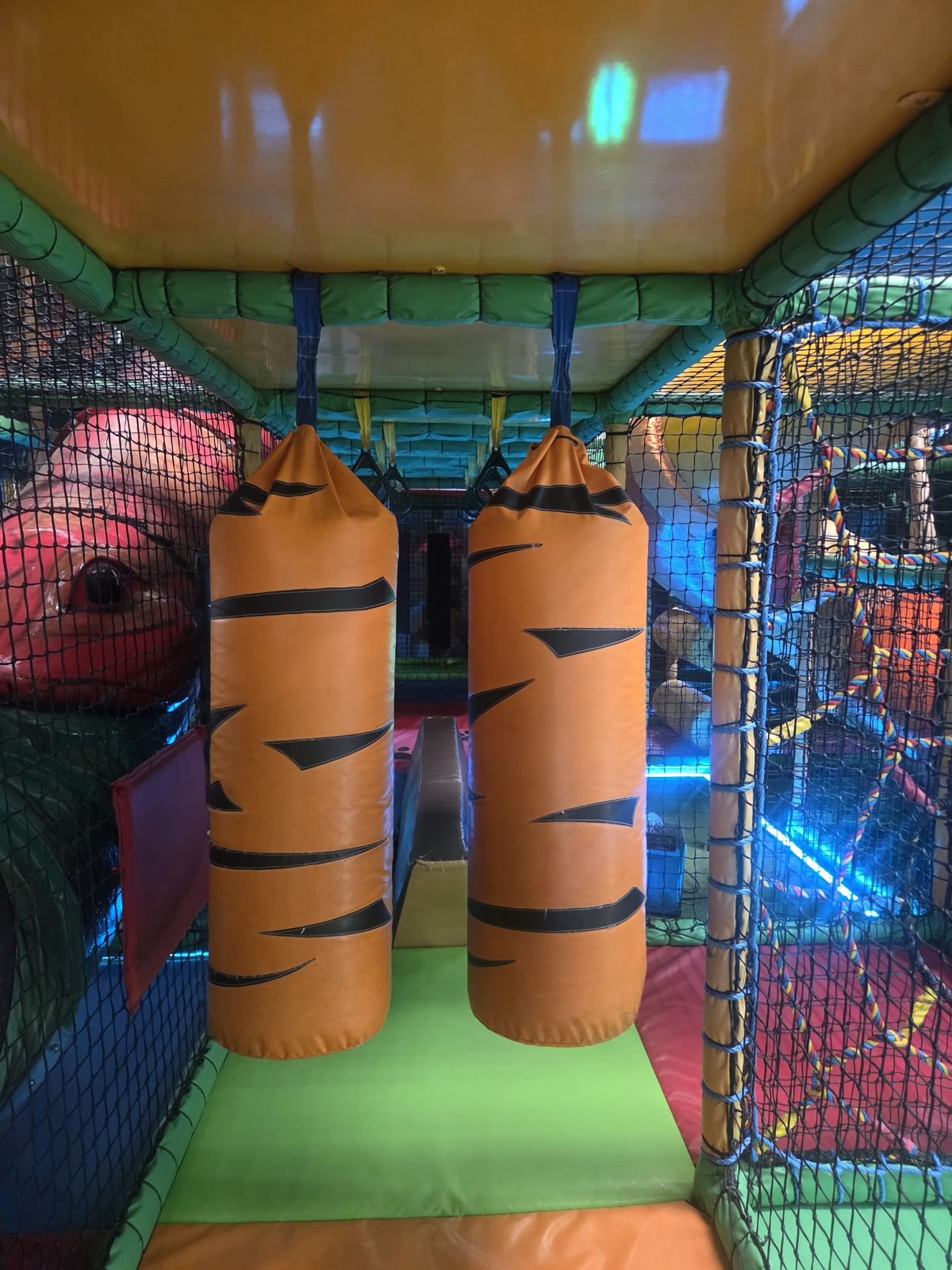 Multi-level junior play frame at Jungle Den Naas