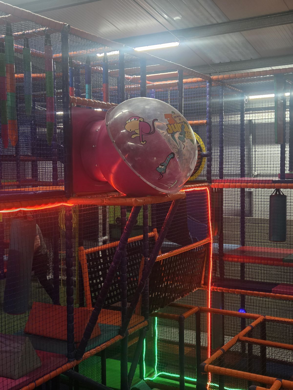 Junior play frame at Jungle Den Newbridge