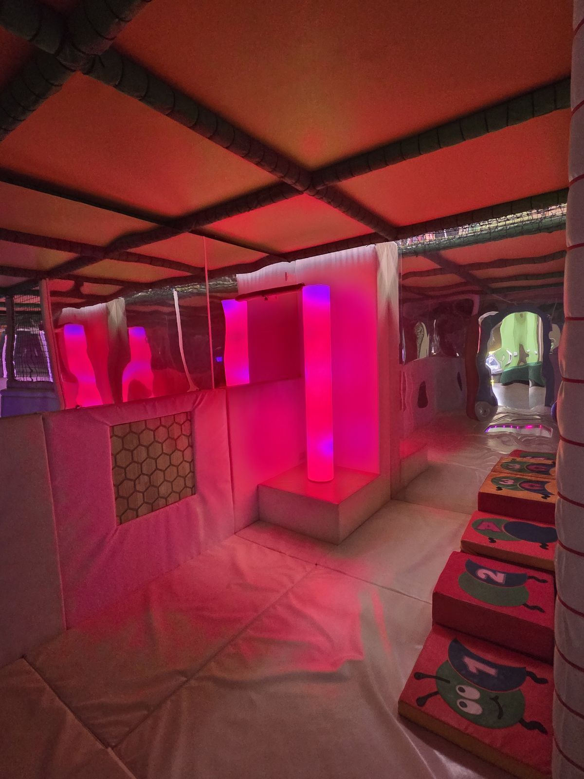 Sensory room at Jungle Den Naas