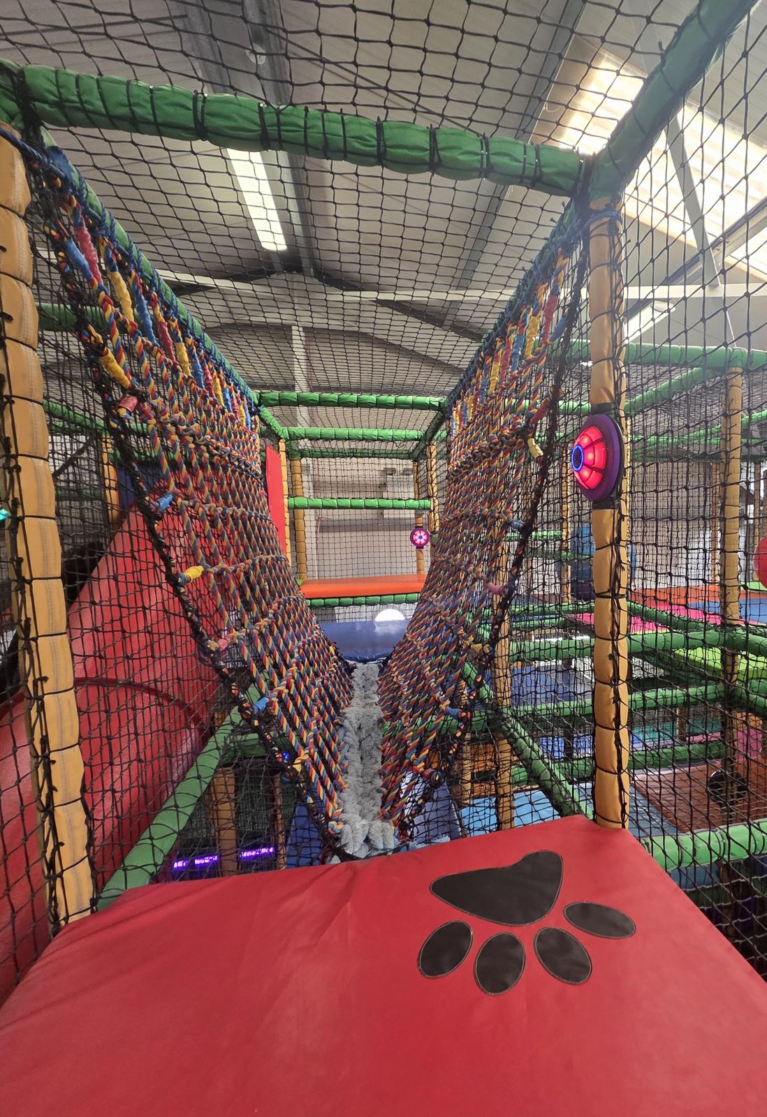 Multi-level junior play frame at Jungle Den Naas
