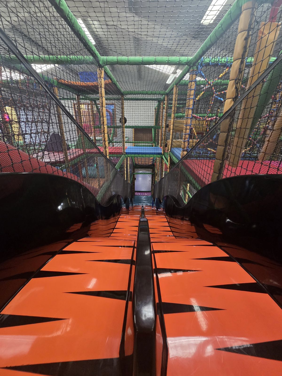 Multi-level junior play frame at Jungle Den Naas