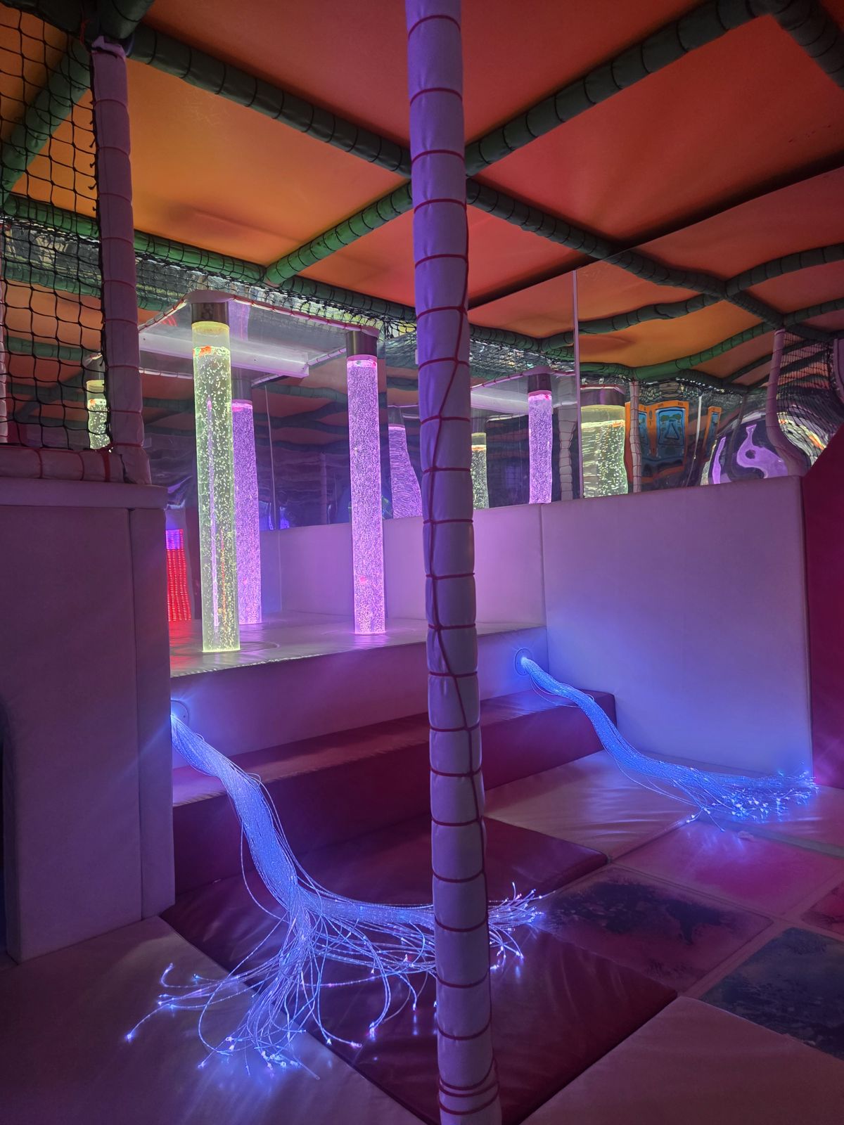 Sensory room at Jungle Den Naas