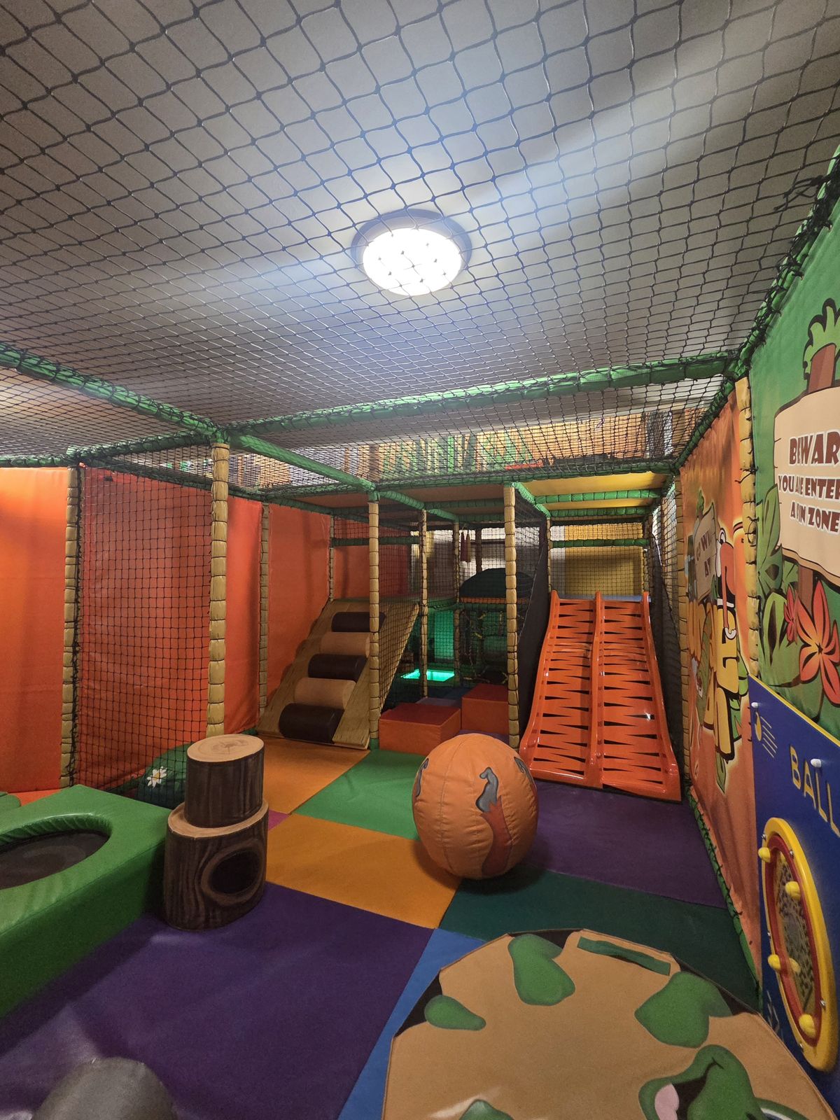 Under-4s toddler area at Jungle Den Naas
