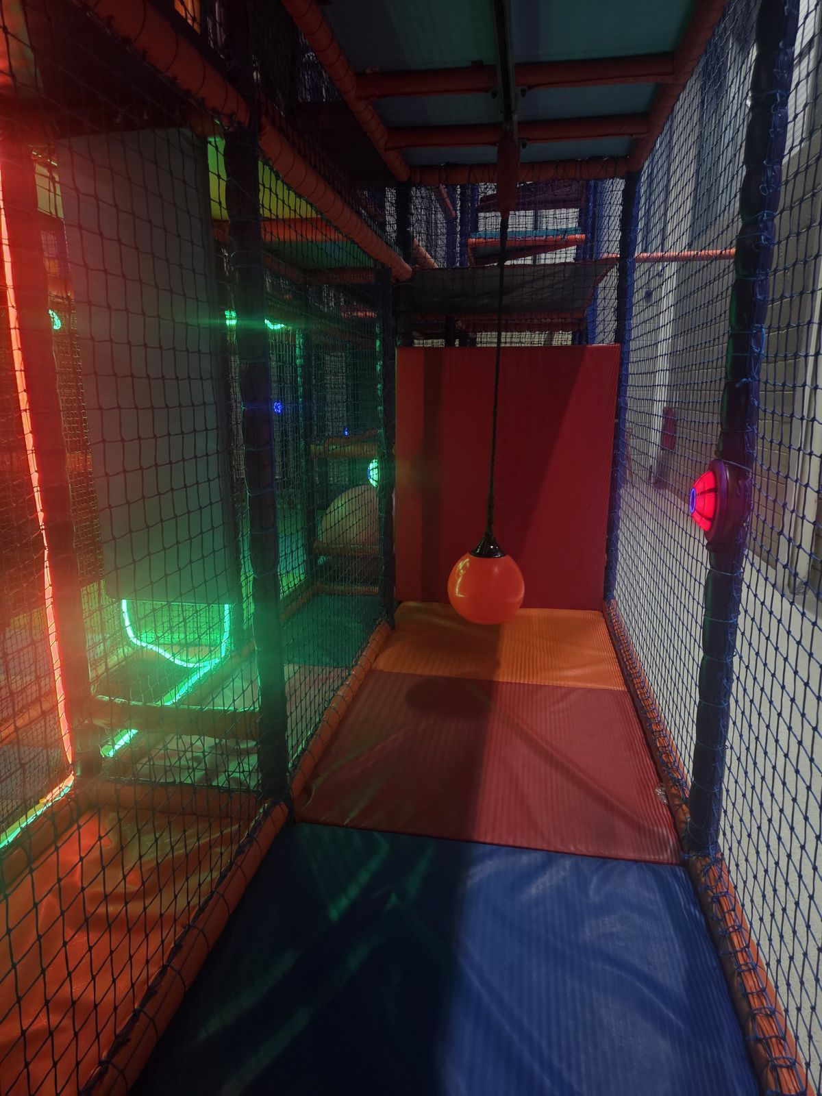 Junior play frame at Jungle Den Newbridge