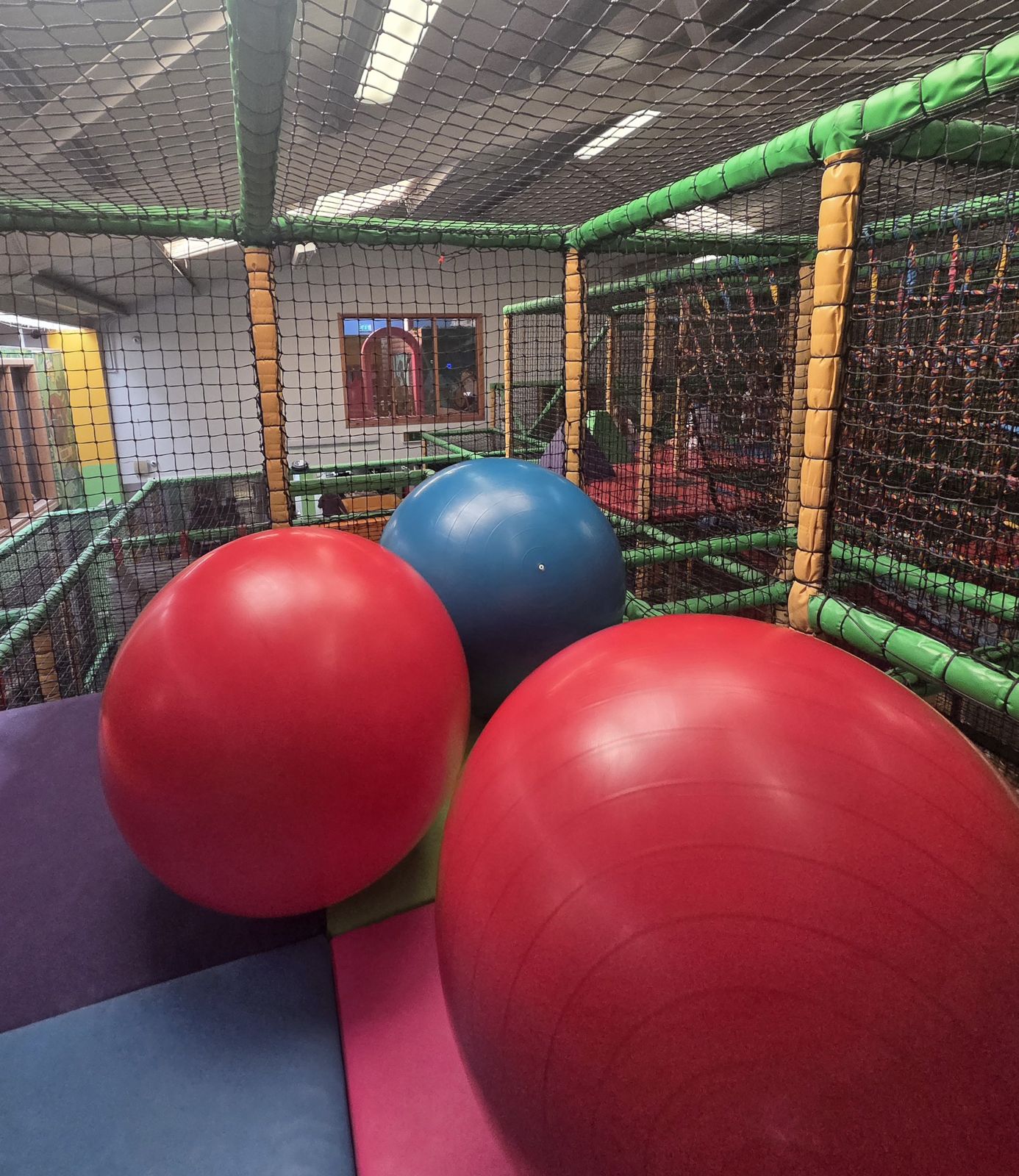 Multi-level junior play frame at Jungle Den Naas