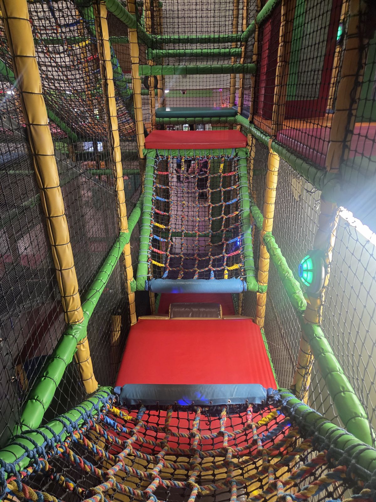 Multi-level junior play frame at Jungle Den Naas