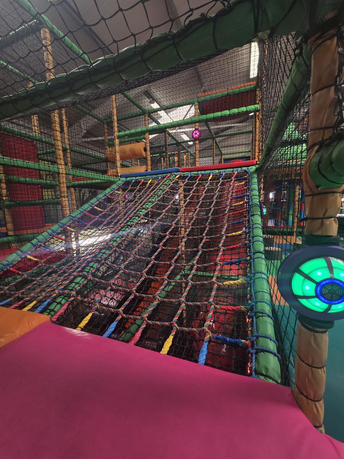Multi-level junior play frame at Jungle Den Naas