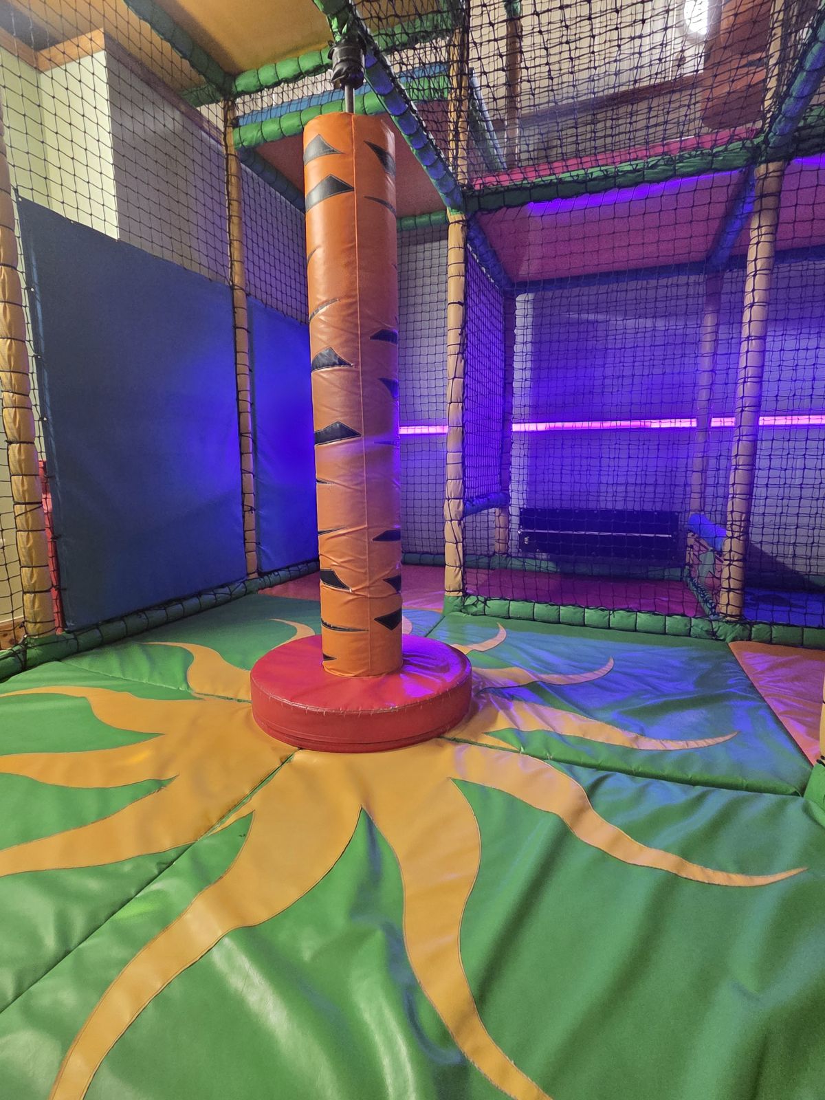 Multi-level junior play frame at Jungle Den Naas
