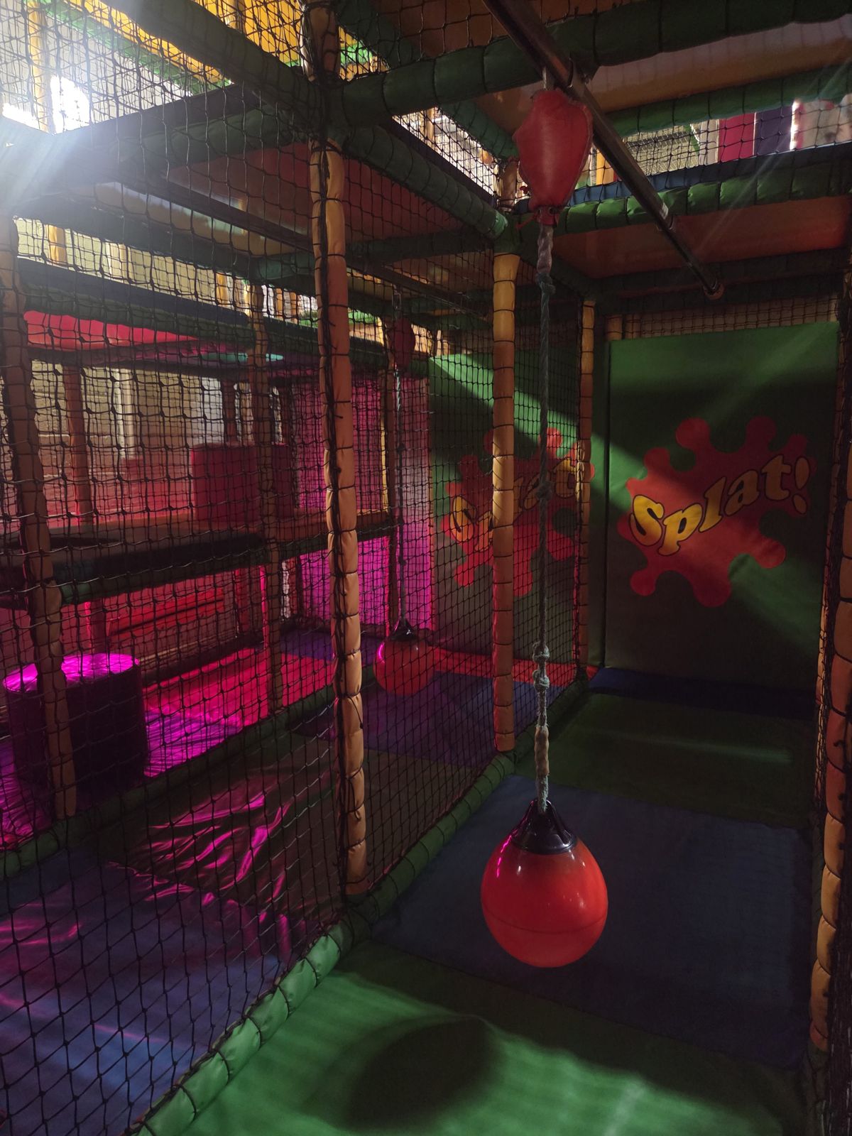 Multi-level junior play frame at Jungle Den Naas