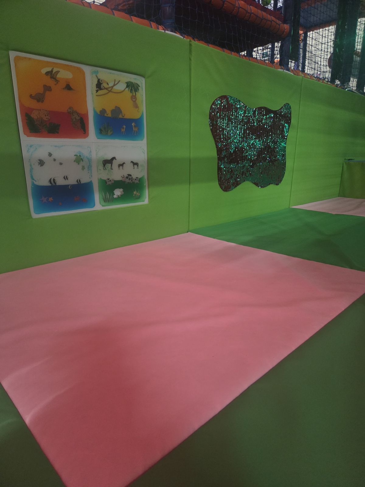 Toddler soft play area at Jungle Den Newbridge